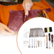 Leather Craft Hand Punch Tool Set (Pack of 48)